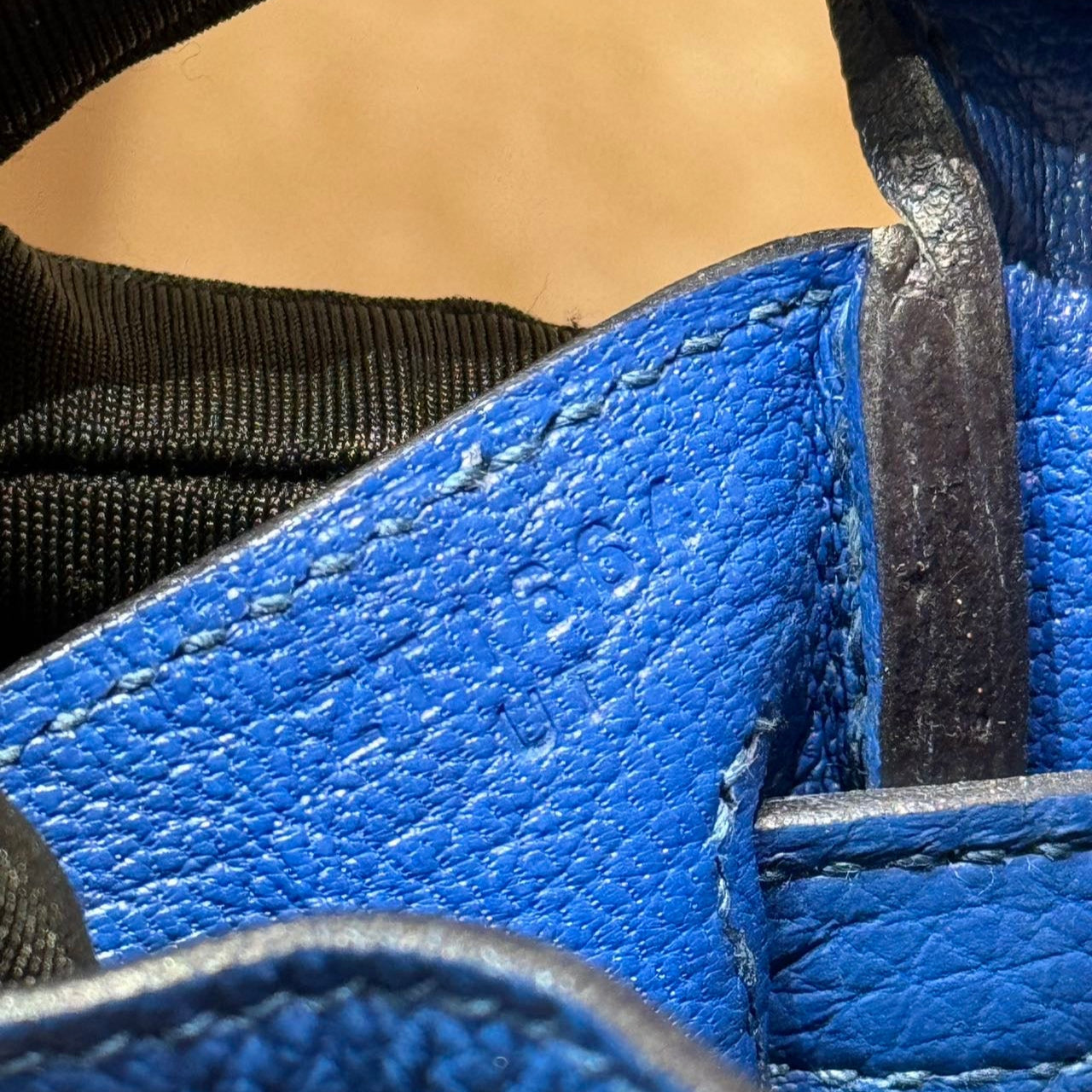 Hermès Birkin 25 71 Bleu France Togo Gold Hardware