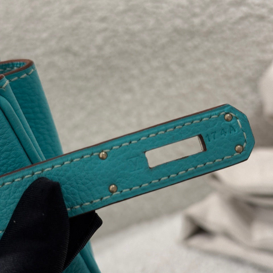 Hermès Birkin 35 6W Menthe Togo Palladium Hardware