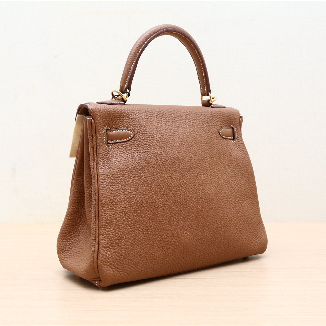 Hermès Kelly 25 37 Gold Togo Gold Hardware