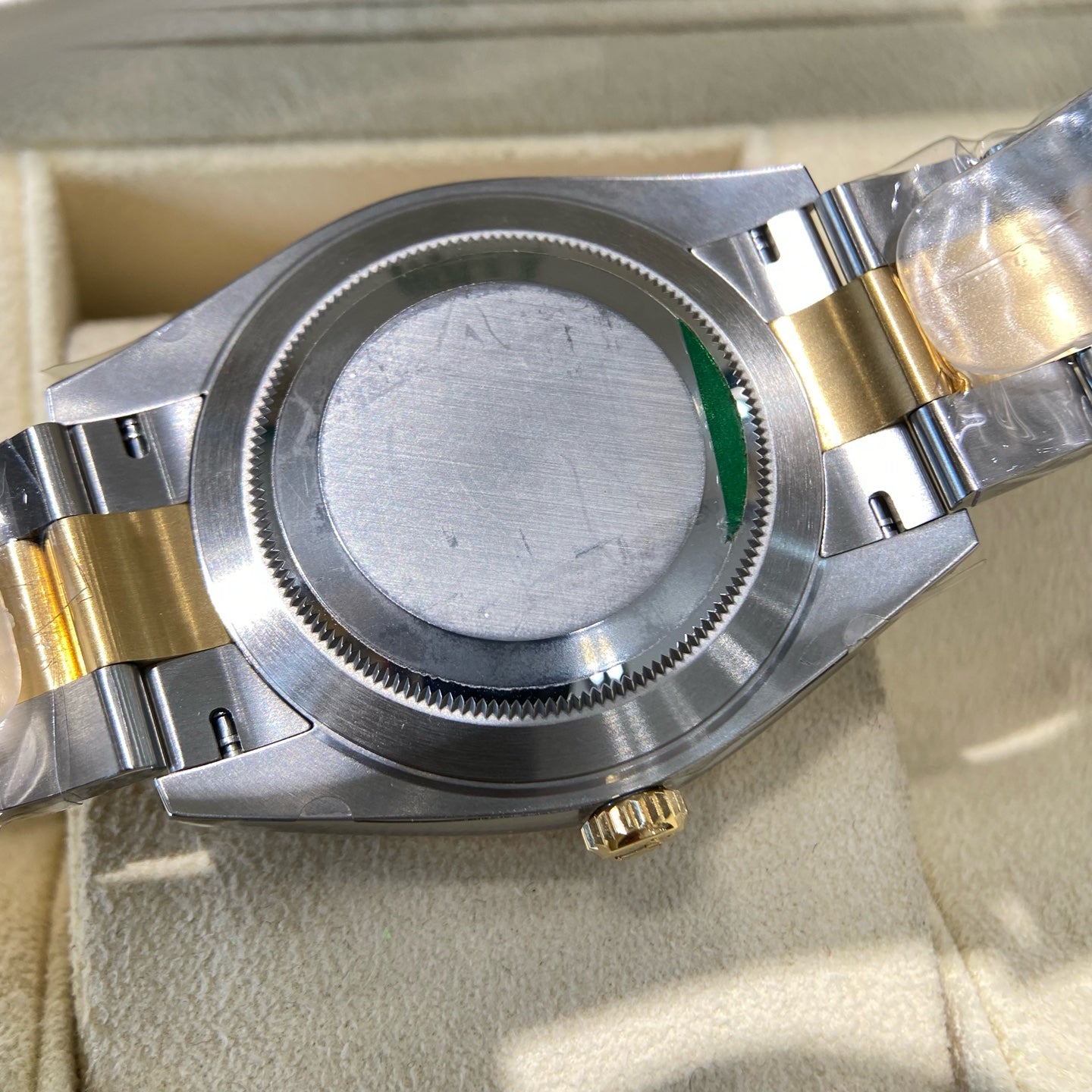 2025 Brand New Rolex - 126333-0015 Datejust 41 Rolesor Yellow Fluted / Oyster / White