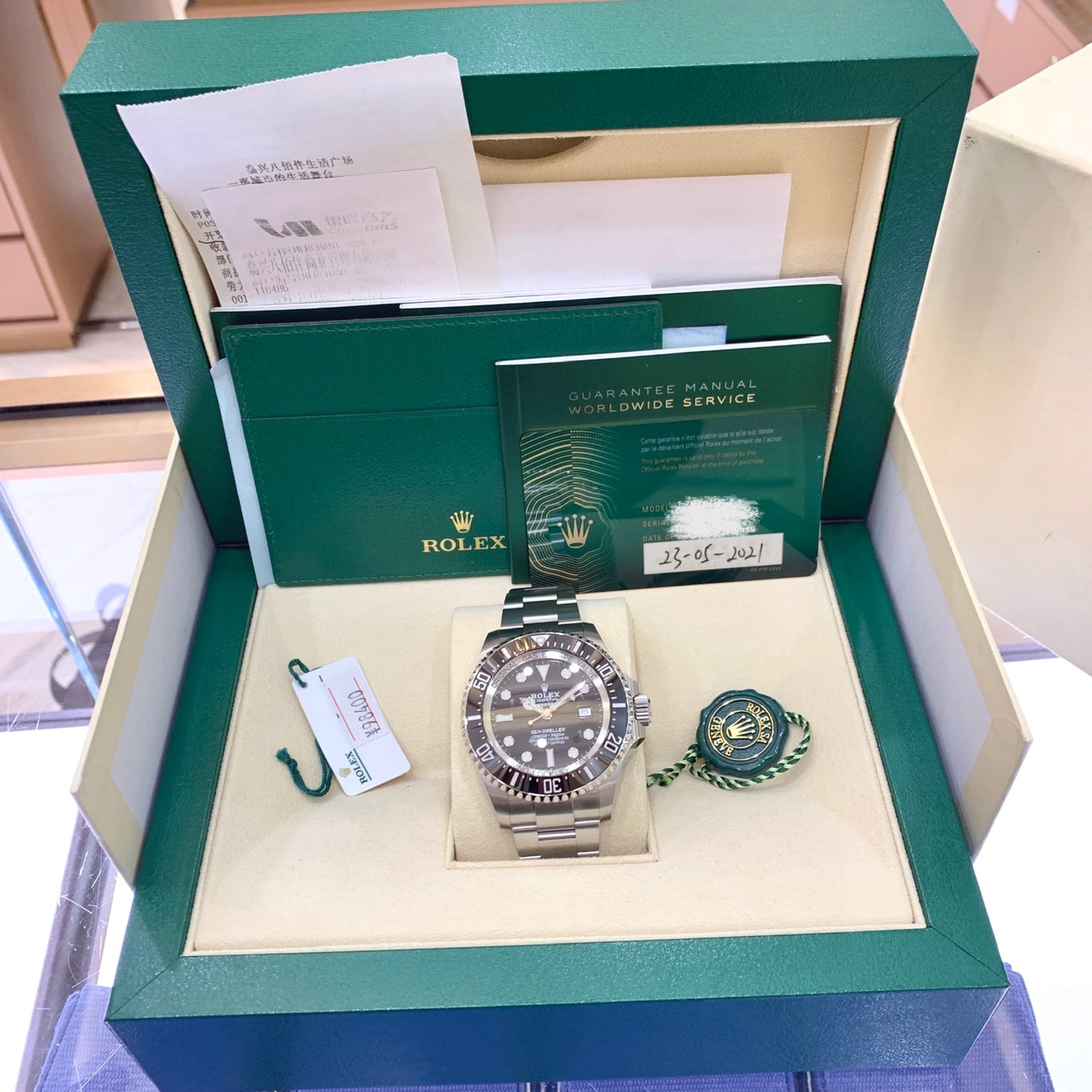2021 Pre-owned Rolex - 126660-0001 Sea-Dweller Deepsea