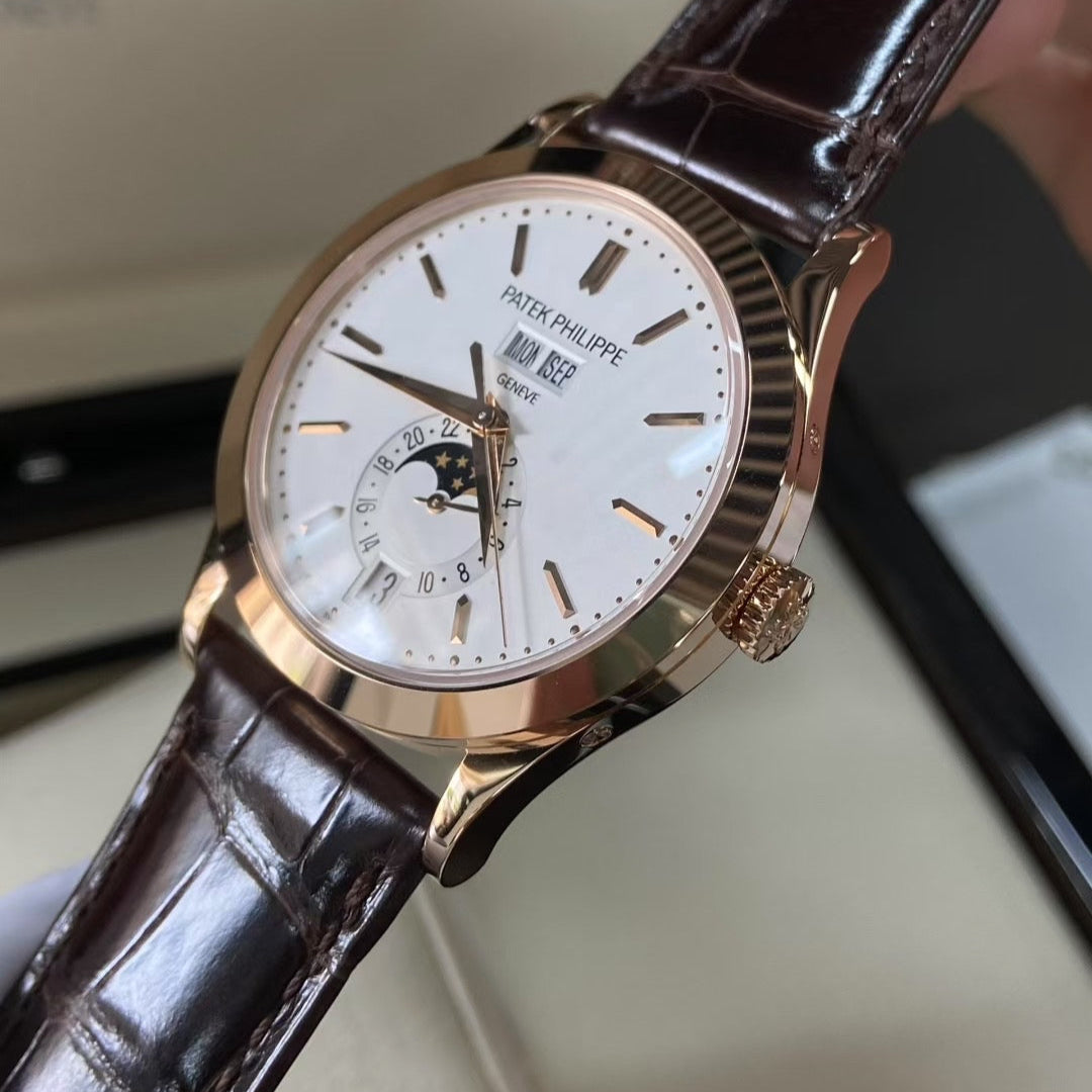 2025 Brand New Patek Philippe - 5396R-011 Annual Calendar 5396 Rose Gold / Silver