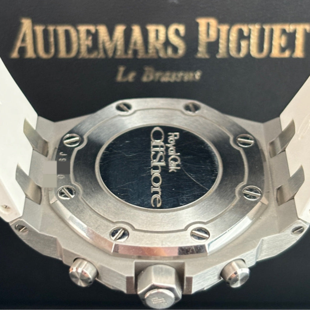 2018 Pre-owned Audemars Piguet - 26231ST.ZZ.D010CA.01 Royal Oak OffShore 26231 Lady Chronograph Stainless Steel / Silver / Diamond