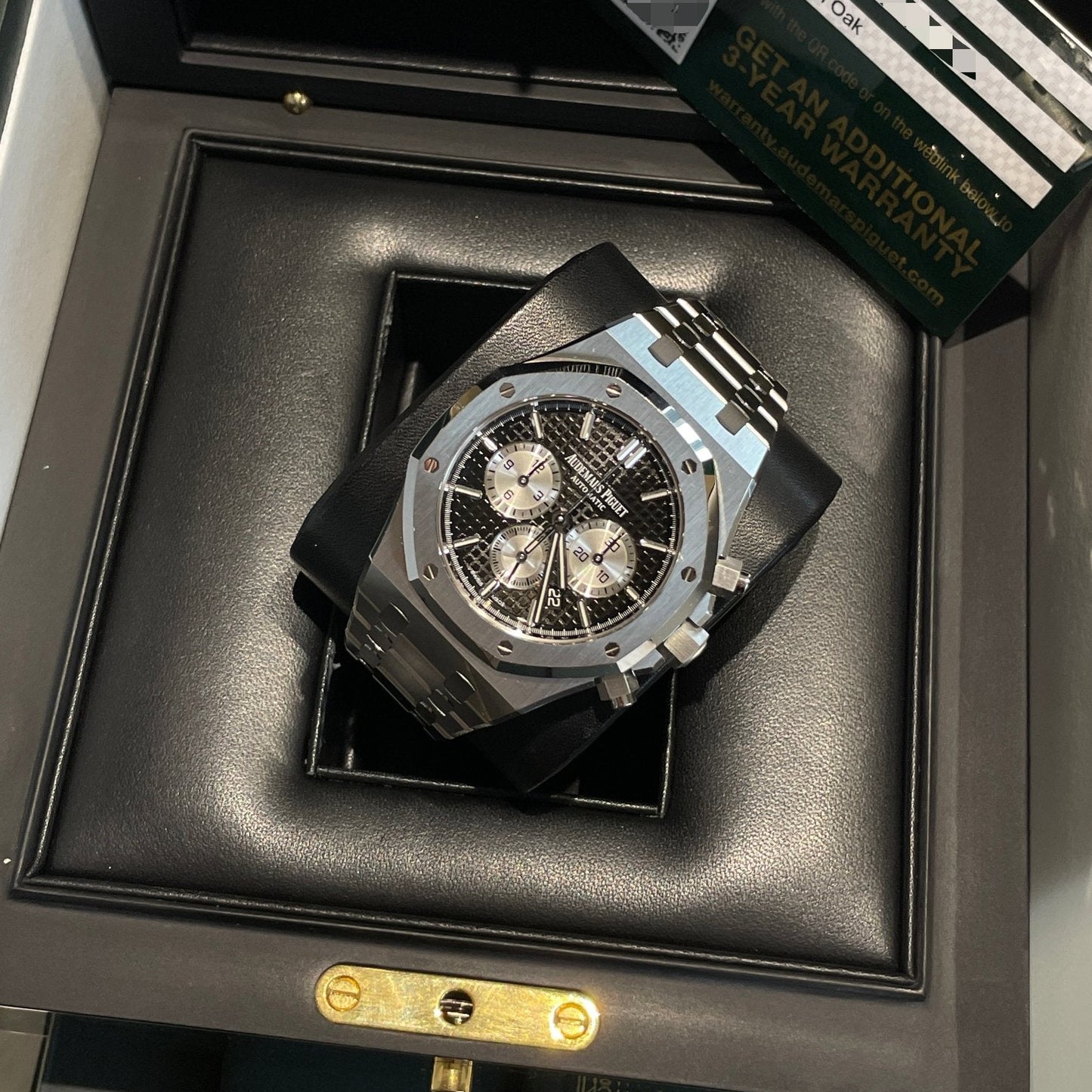 2020 Pre-owned Audemars Piguet - 26331ST.OO.1220ST.02 Royal Oak Chronograph 41 Stainless Steel / Black