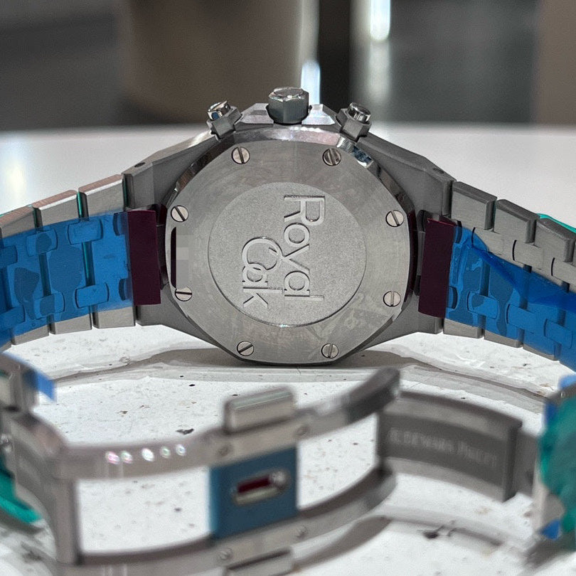 2021 NEW Audemars Piguet - 26315ST.OO.1256ST.01 Royal Oak Chronograph 38 Stainless Steel / Silver