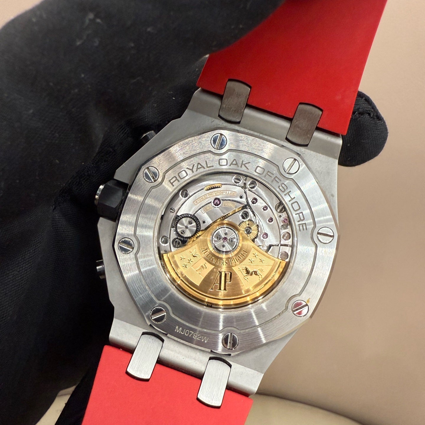 2021 Like New Audemars Piguet - 26470SO.OO.A002CA.01 Royal Oak Offshore 42 Stainless Steel / Ceramic / Black / Rubber
