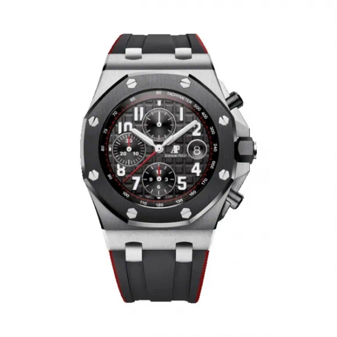 2021 Like New Audemars Piguet - 26470SO.OO.A002CA.01 Royal Oak Offshore 42 Stainless Steel / Ceramic / Black / Rubber