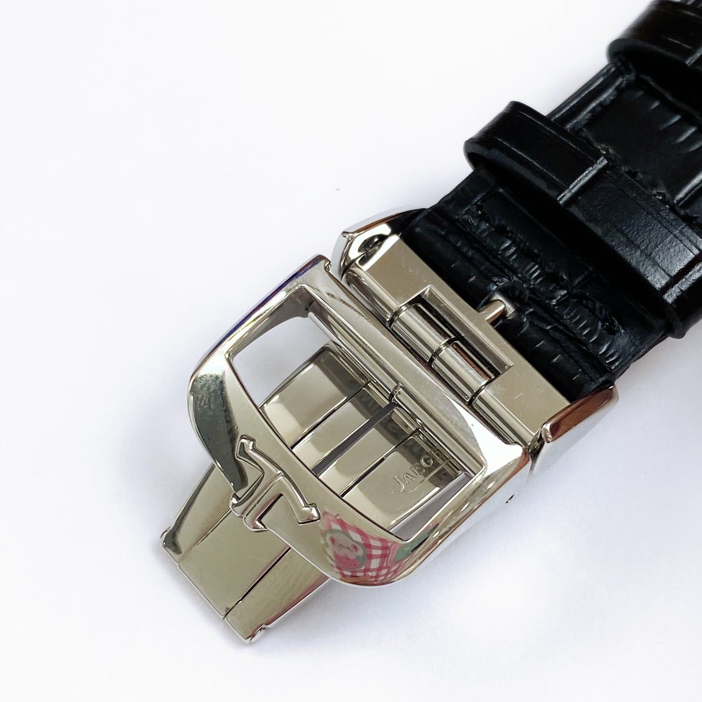 2021 Pre-owned Jaeger-LeCoultre - 1368420 Master Ultra Thin Moon Stainless Steel / Silver / Alligator