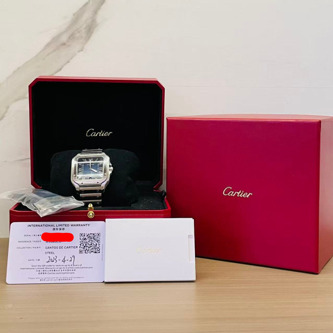 2023 Pre-owned Cartier Tank Series WSSA0030