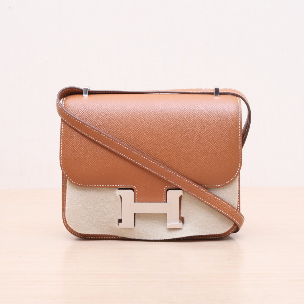 Hermès Constance 19 Gold (37) Epsom Palladium Hardware