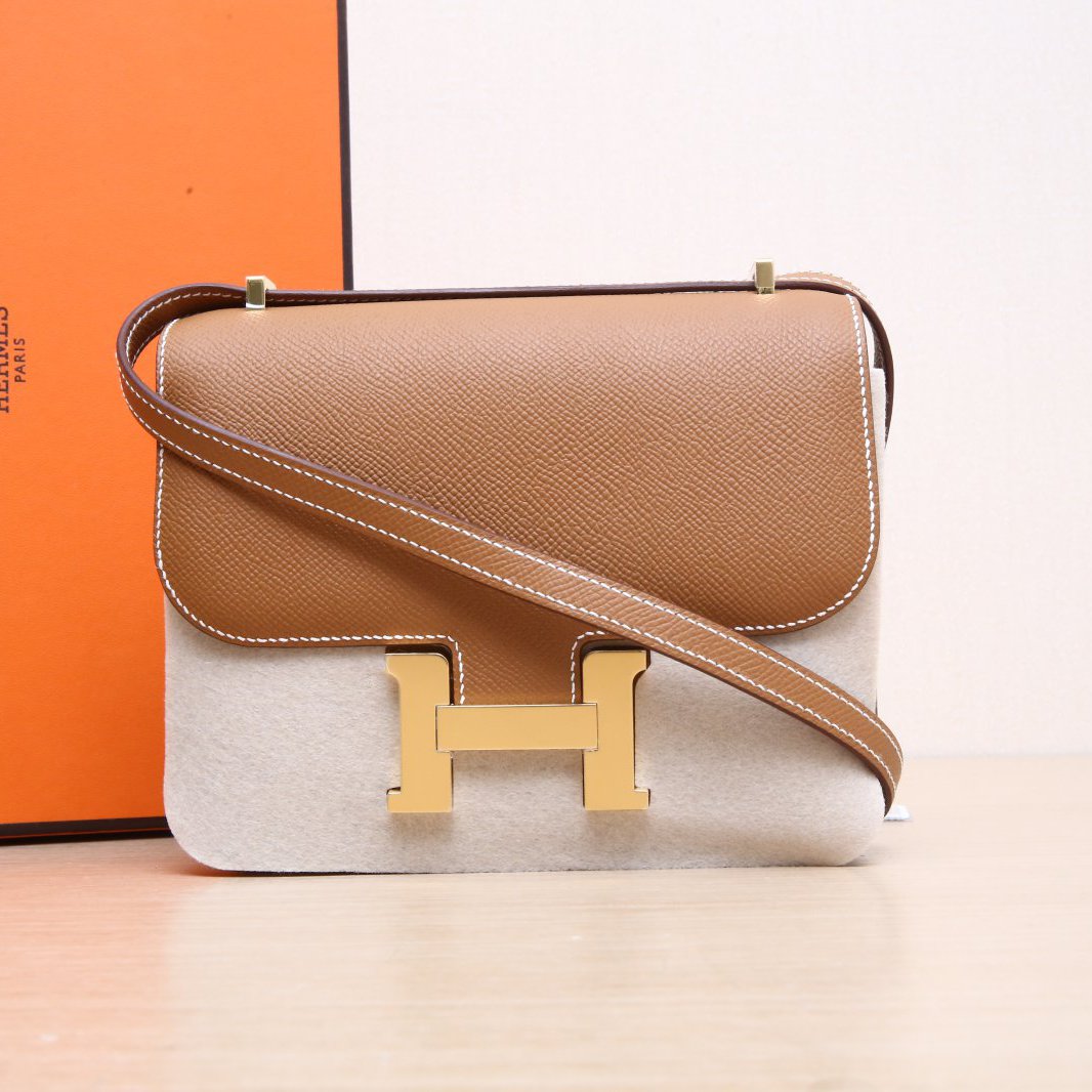 Hermès Constance 19 Gold (37) Epsom Gold Hardware
