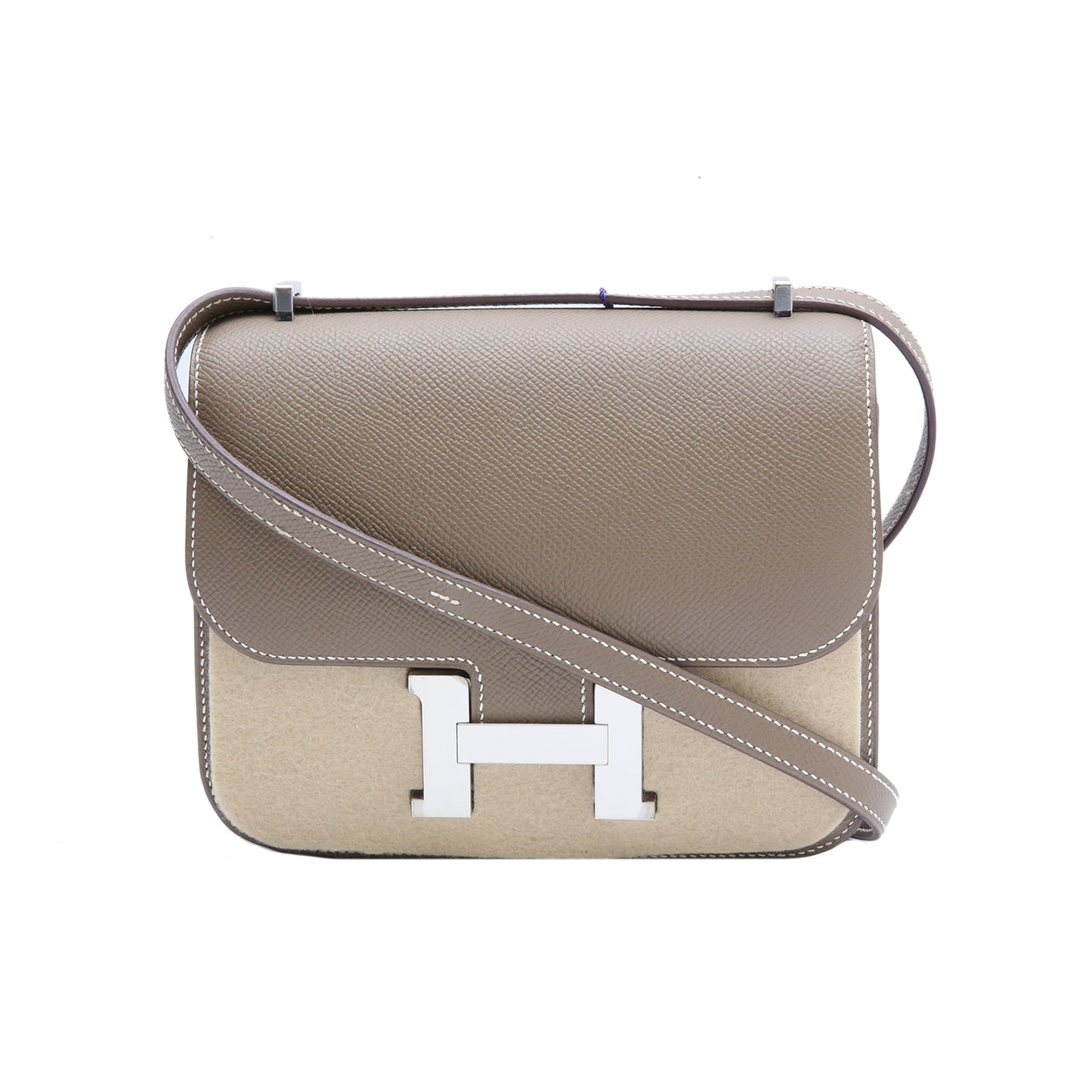 Hermès Constance 19 Etoupe (18) Epsom Palladium Hardware
