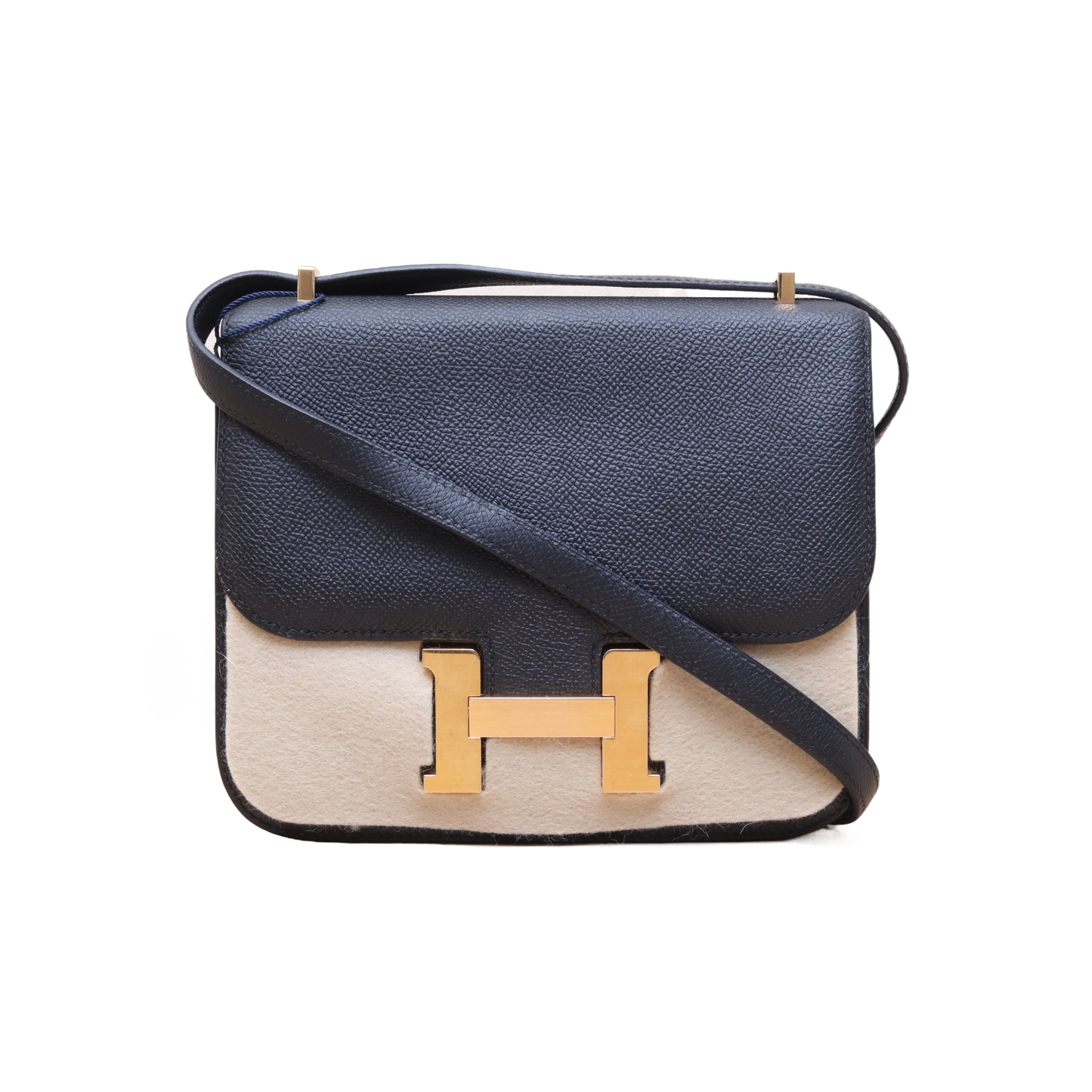 Hermès Constance 19 Noir (89) Epsom Gold Hardware