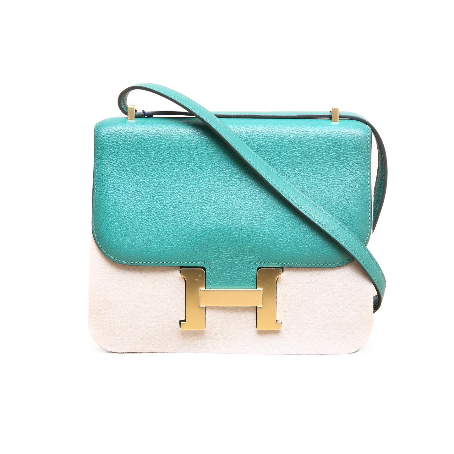 Hermès Constance 19 Vert Vertigo (U4) Evercolor Gold Hardware