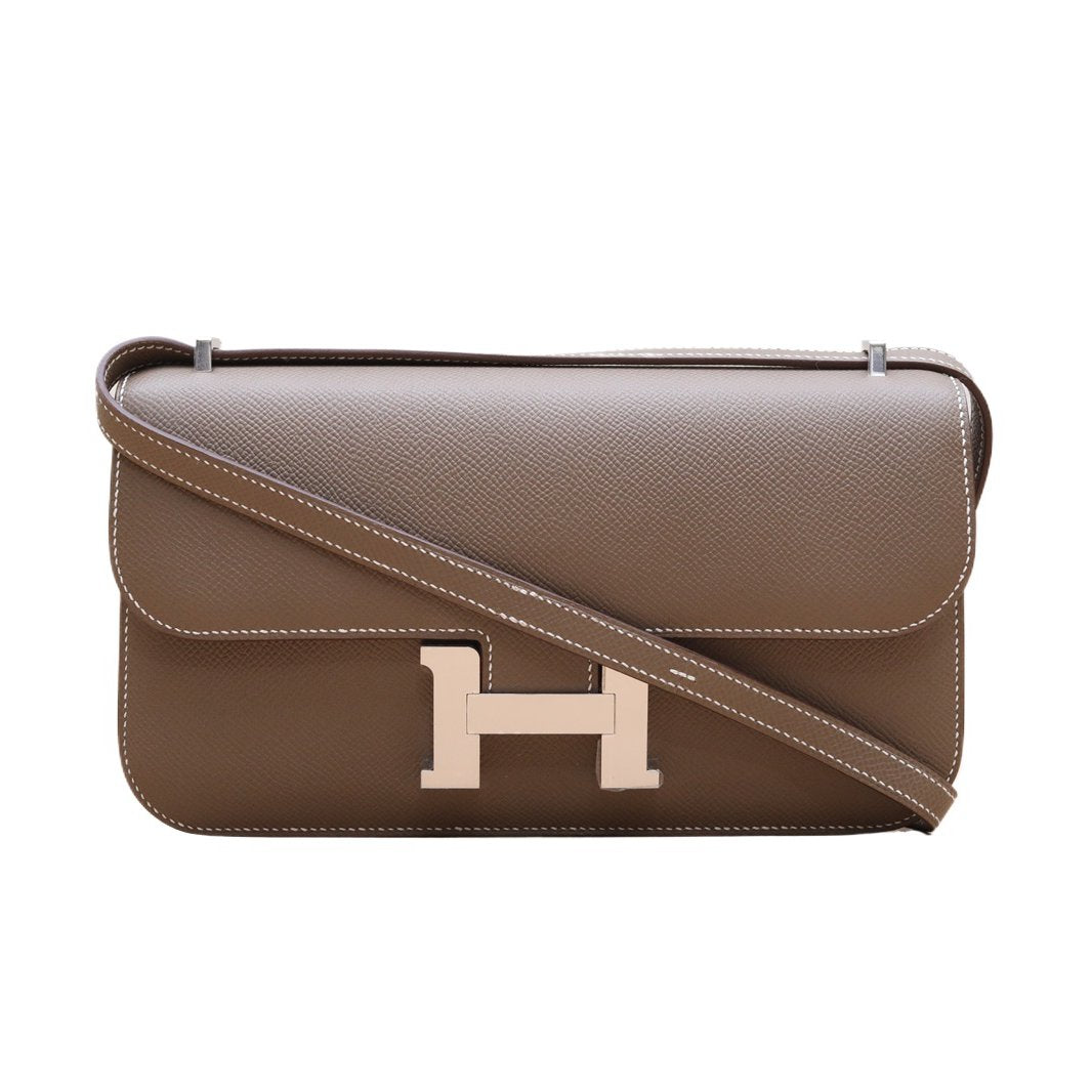 Hermès Constance Elan 26 Etoupe (18) Epsom Palladium Hardware
