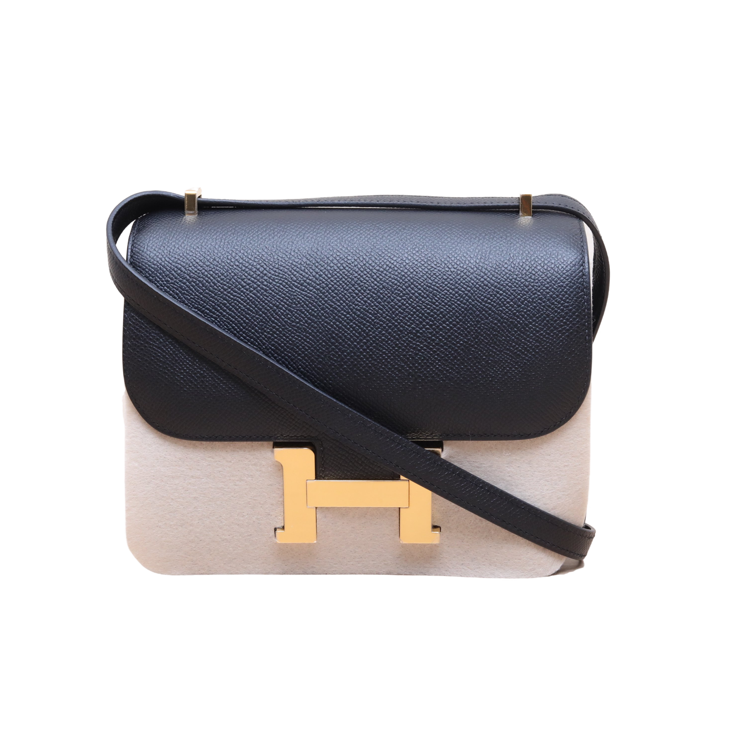 Hermès Constance 19 Noir (89) Epsom Gold Hardware