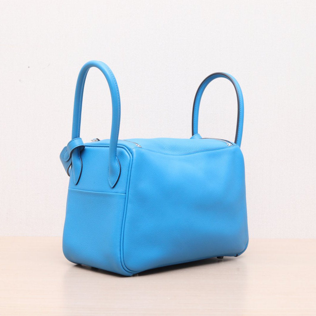 Hermès Lindy 26 Bieu Zenribar (B3) Evercolor Palladium Hardware