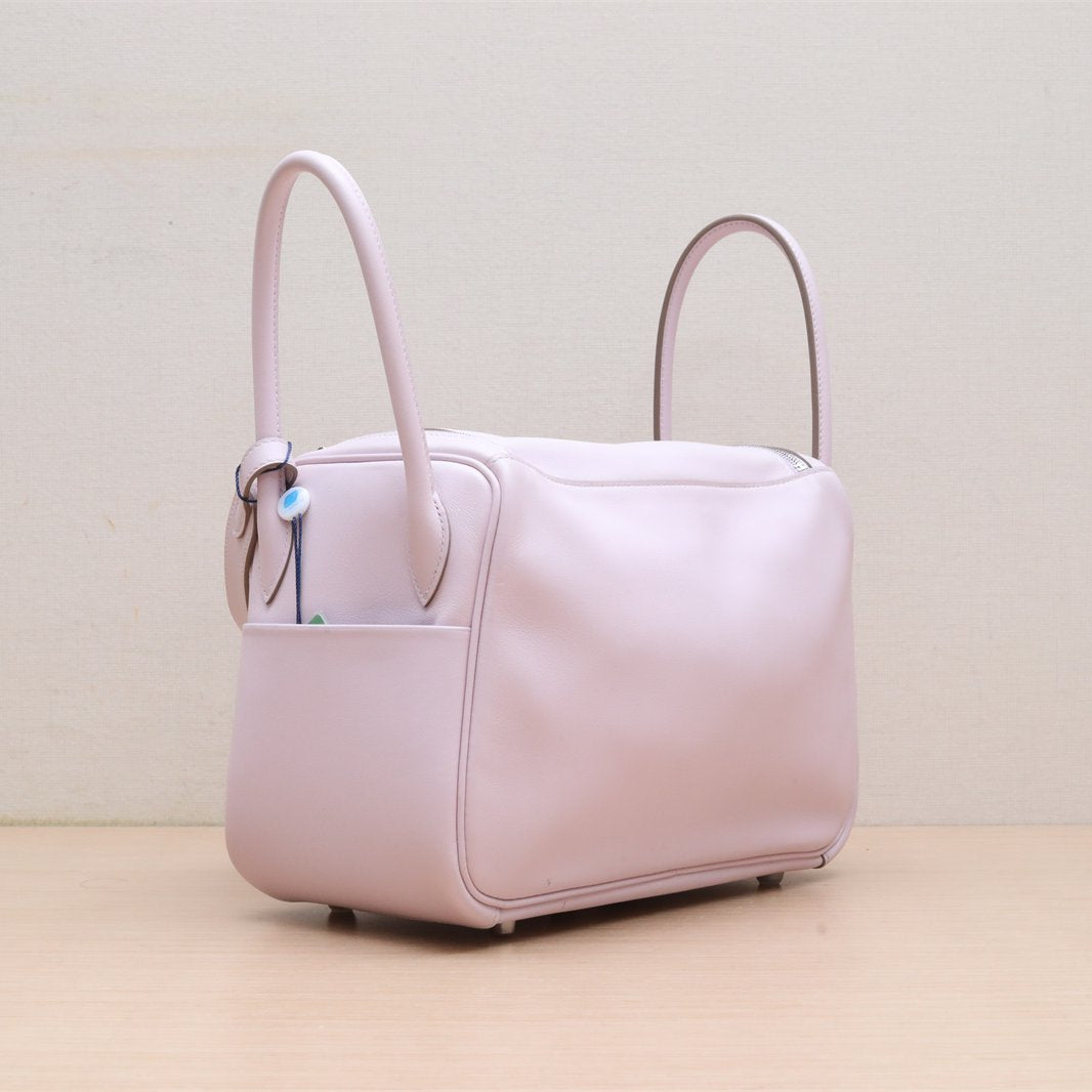 Hermès Lindy 26 Crocus (9W) Swift Palladium Hardware