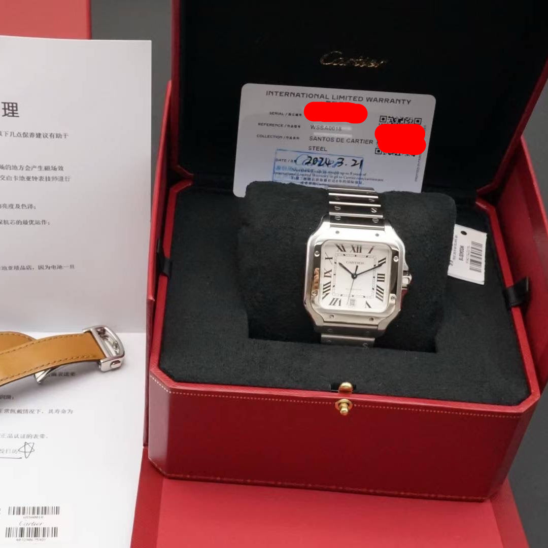 2024 Like New Cartier Santos Series WSSA0018