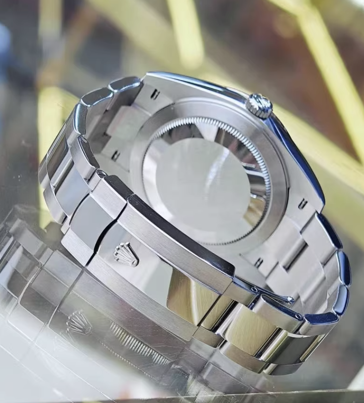 2025 Brand New Rolex - 126334-0027 Datejust 41 Stainless Steel - Fluted / Green / Oyster