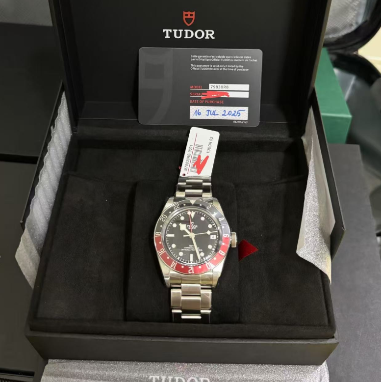 2025 New Tudor - 79830RB-0001 Black Bay GMT Stainless Steel / Black / Pepsi / Bracelet