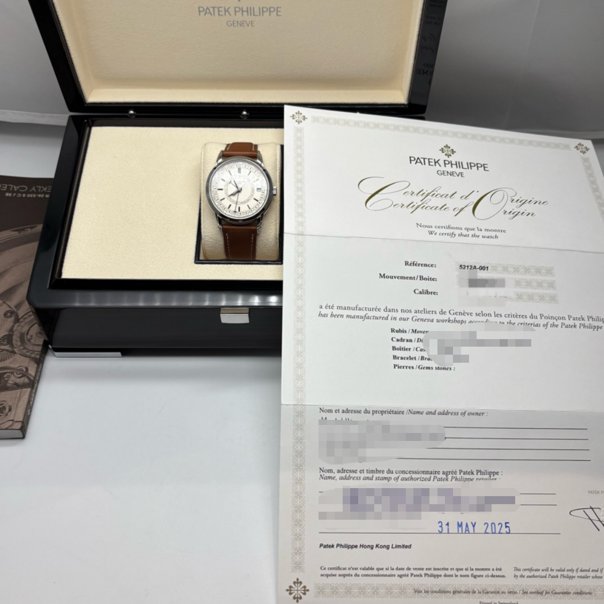 2025 Brand New Patek Philippe - 5212A-001 Calatrava Weekly Calendar Stainless Steel / Silver