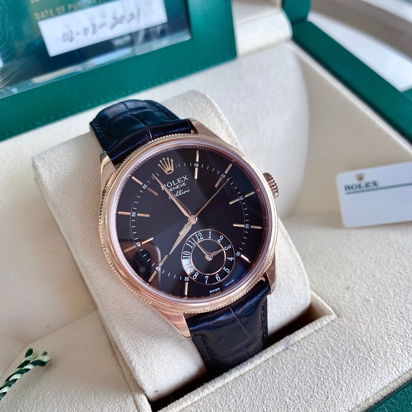 Rolex 50525 Cellini Dual Time