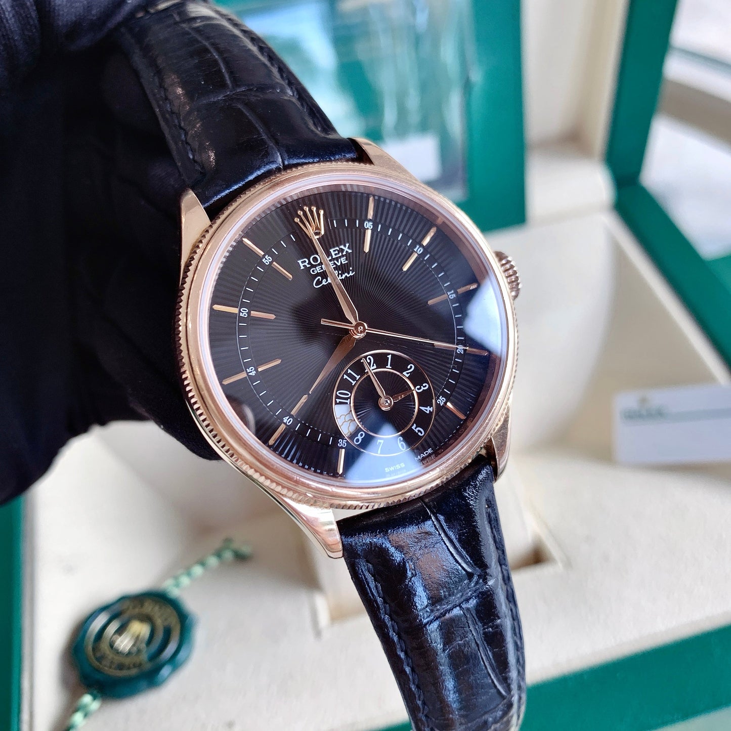 Rolex 50525 Cellini Dual Time