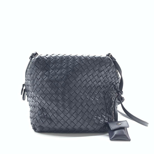 Bottega Veneta Loop Camera Bag In Midnight Blue