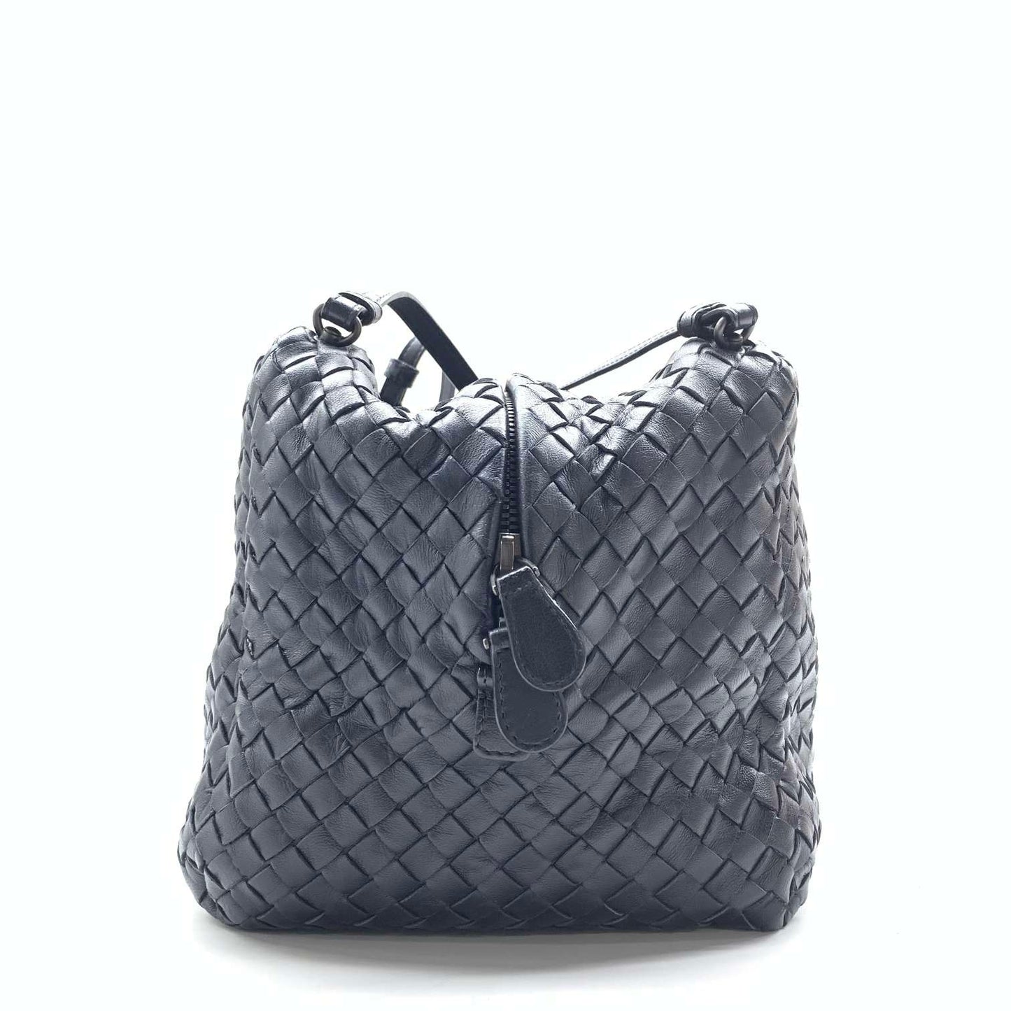 Bottega Veneta Loop Camera Bag In Midnight Blue