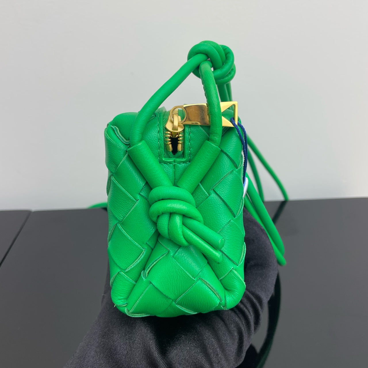 Bottega Veneta Loop Camera Bag In Green