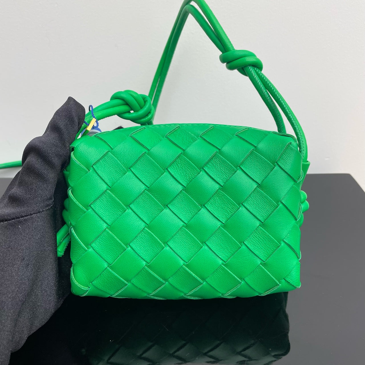 Bottega Veneta Loop Camera Bag In Green