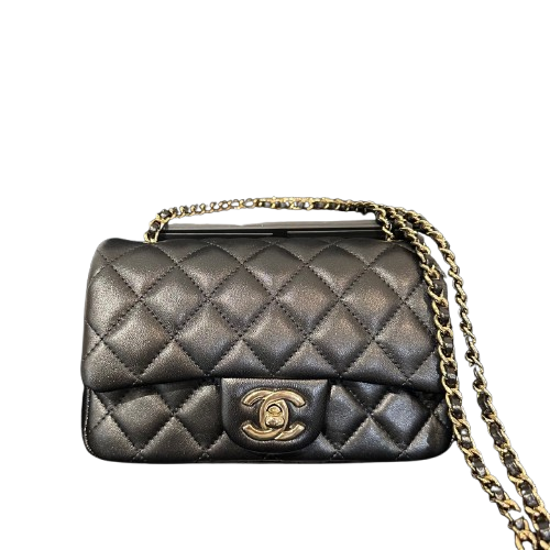 Chanel Classic Flap (CF) Mini In Black