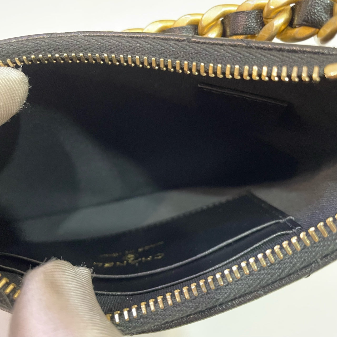 Chanel 23B Mini Hobo In Black