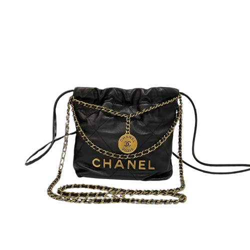 Chanel 22 Mini Handbag In Back