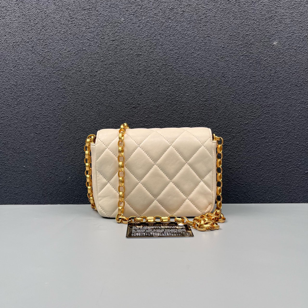 Chanel Classic Flap Coin Chain Crossbody Bag