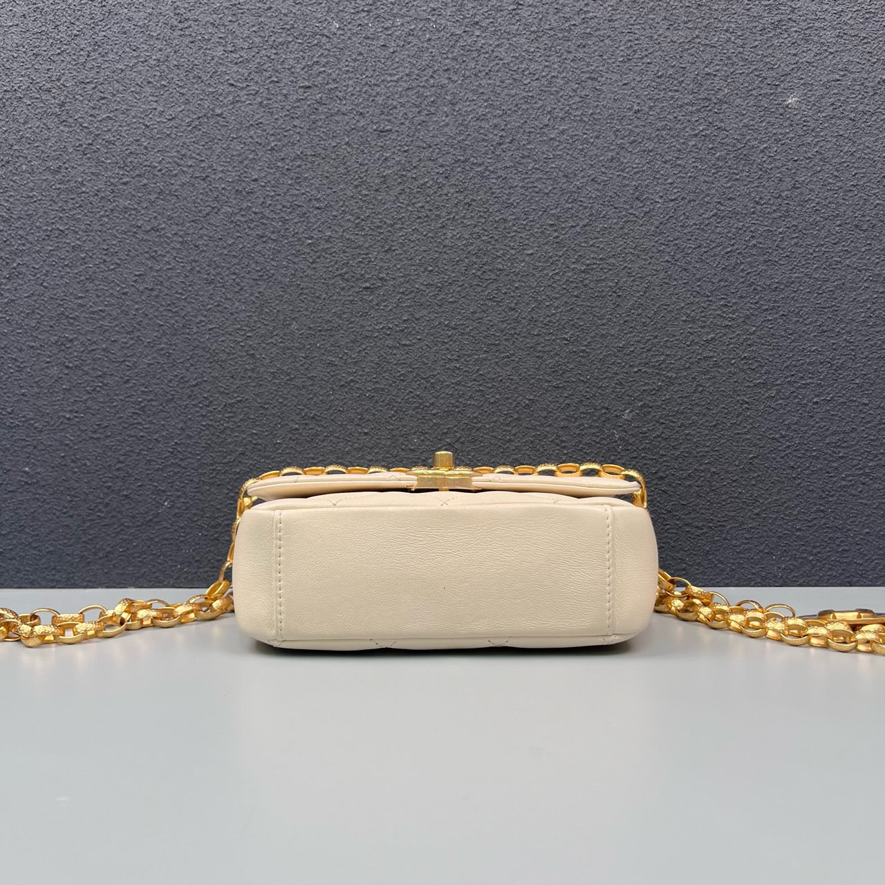 Chanel Classic Flap Coin Chain Crossbody Bag