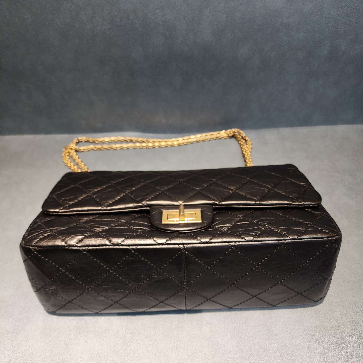 CHANEL 2.55 Handbag In Black