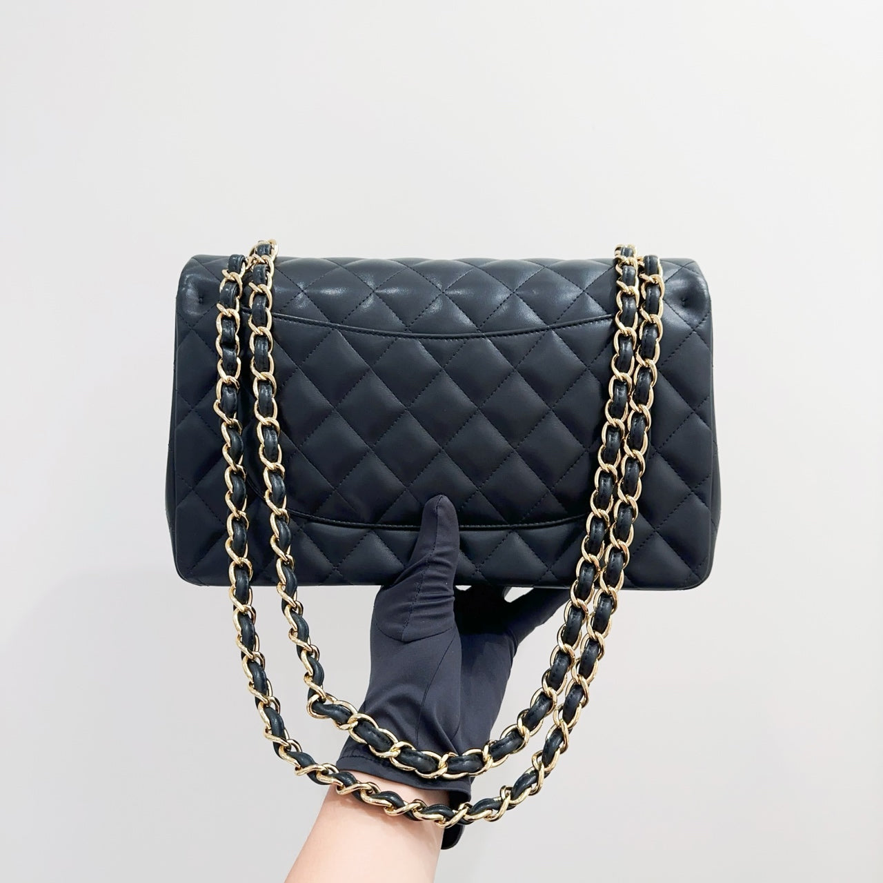 Chanel Large (Jumbo) Classic Double Flap Bag In Black