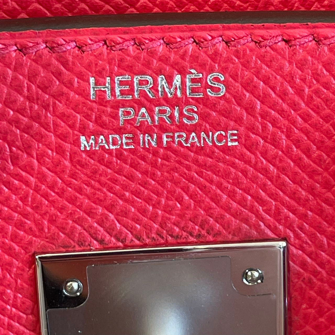 Hermès Birkin 30 T5 Rose Jaipur Epsom Palladium Hardware