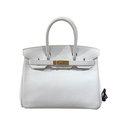 Hermès Birkin 30 01 Blanc Epsom Gold Hardware