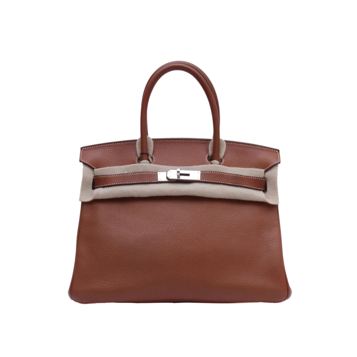 Hermès Birkin 30 34 Fauve Barenia Palladium Hardware