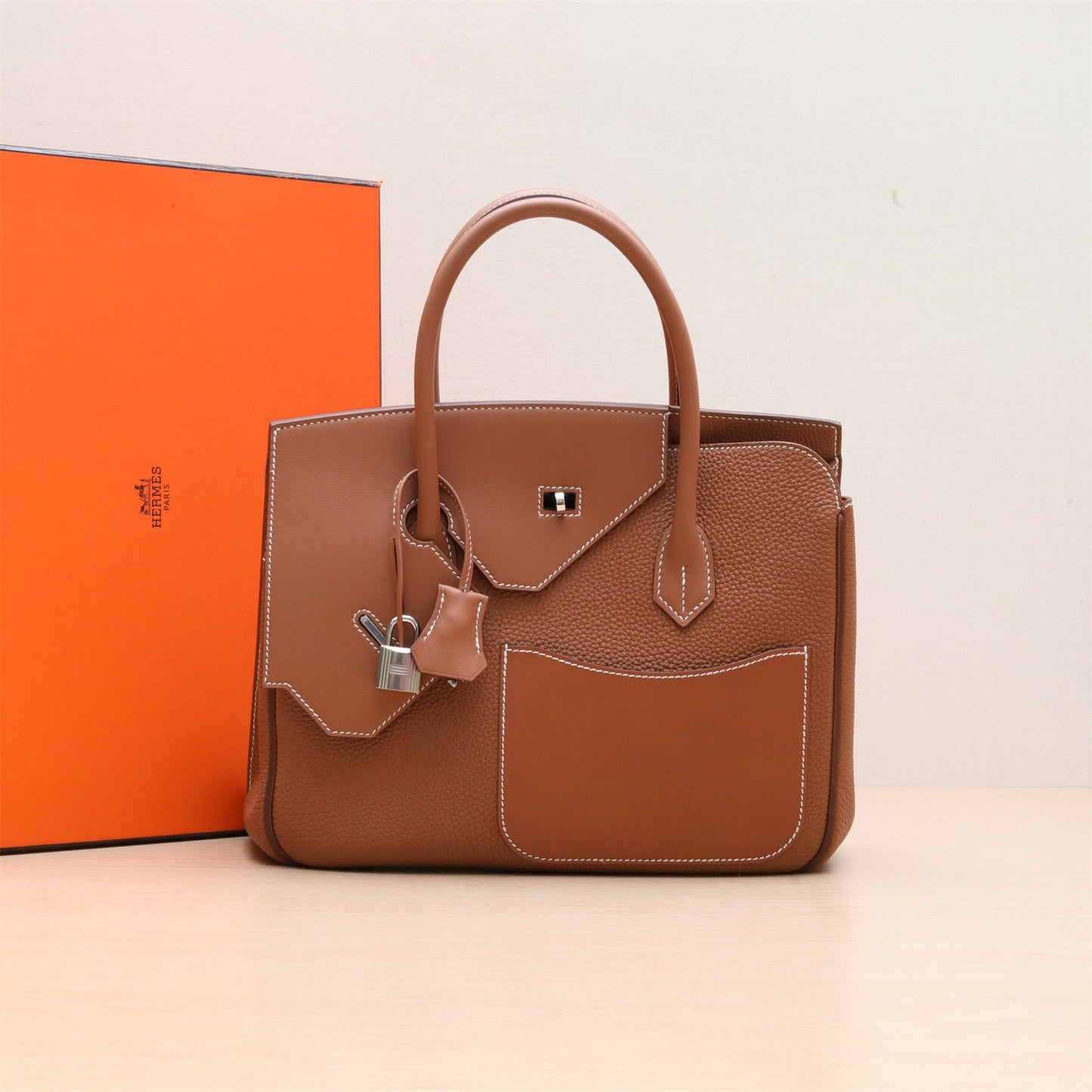 Hermès Birkin 30 Desordre 37 Gold Togo Palladium Hardware