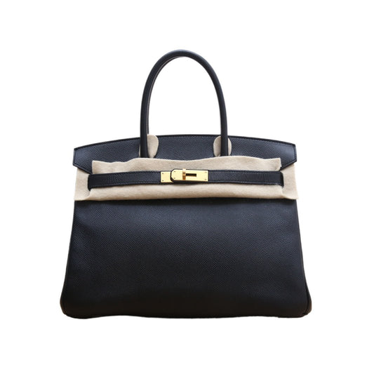 Hermès Birkin 30 89 Noir Epsom Gold Hardware