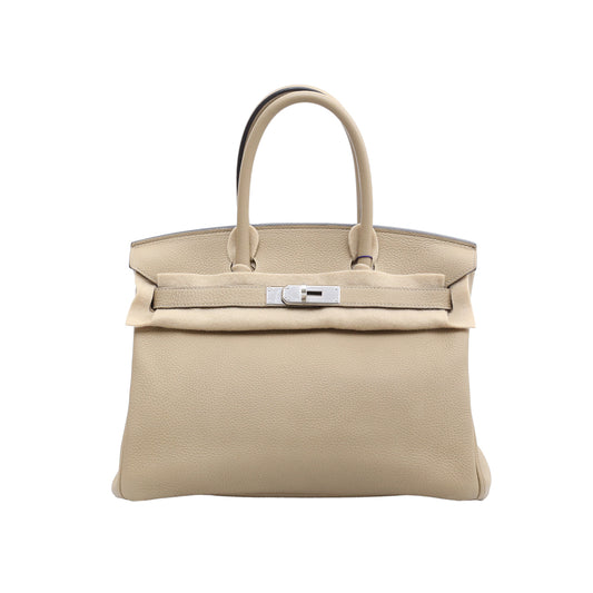 Hermès Birkin 30 S2 Trench Togo Palladium Hardware