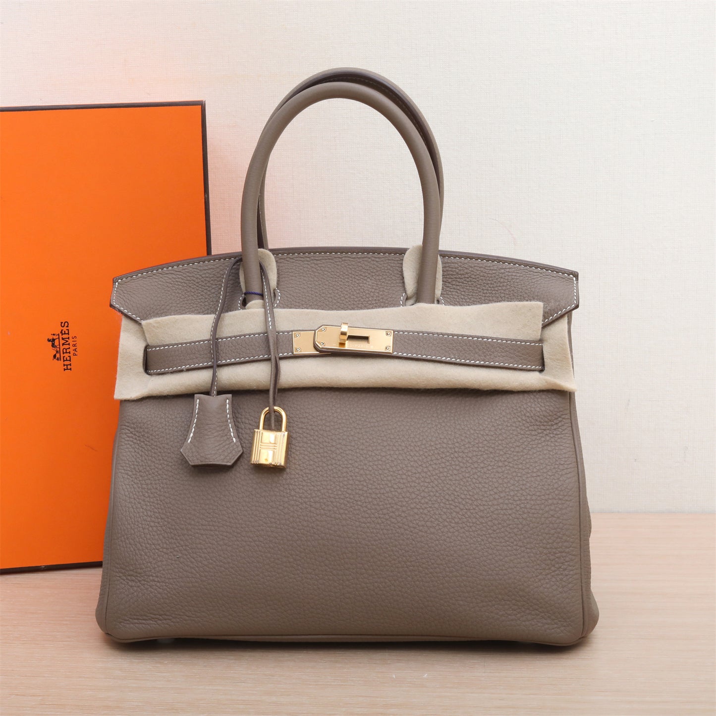 Hermès Birkin 30 18 Etoupe Togo Gold Hardware