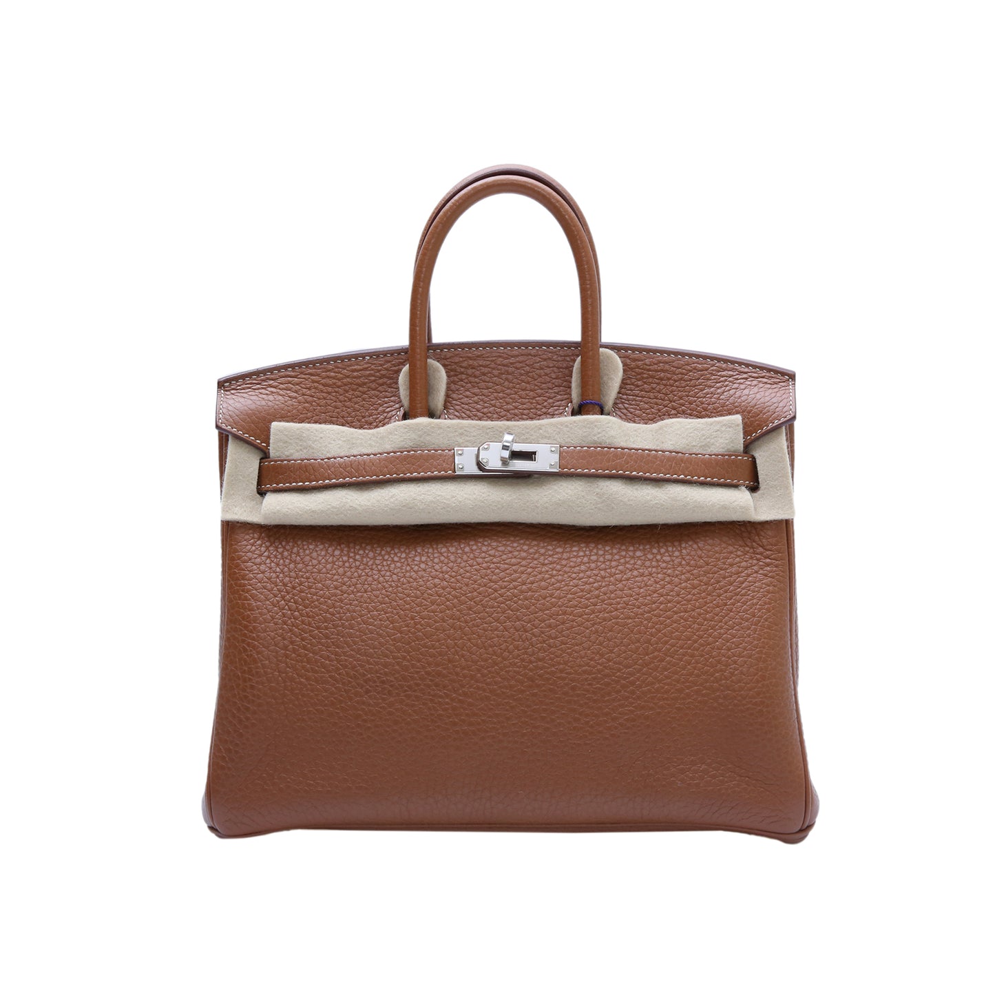 Hermès Birkin 25 37 Gold Taurillon Clemence Palladium Hardware