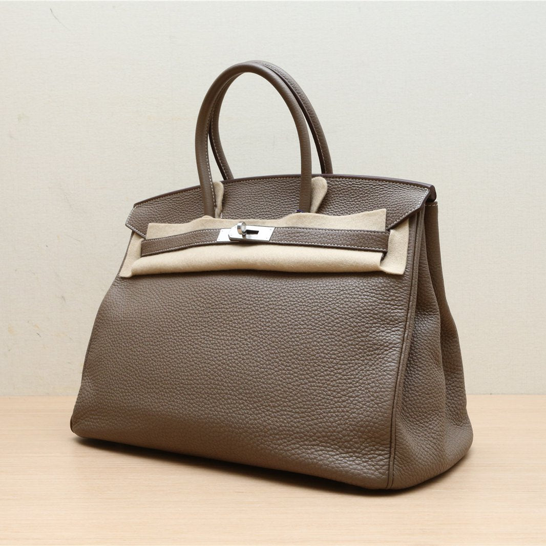 Hermès Birkin 35 18 Etoupe Togo Palladium  Hardware