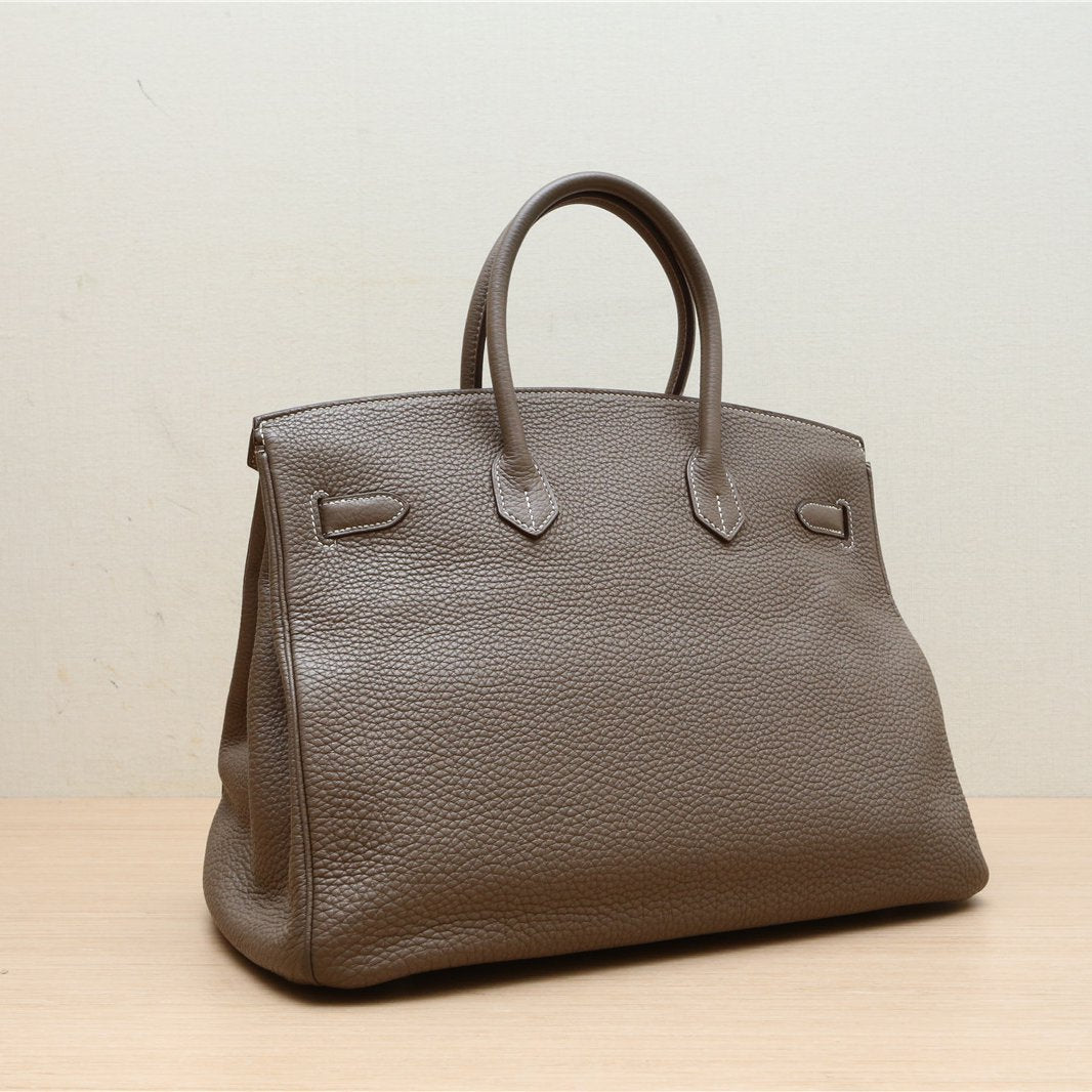 Hermès Birkin 35 18 Etoupe Togo Palladium  Hardware