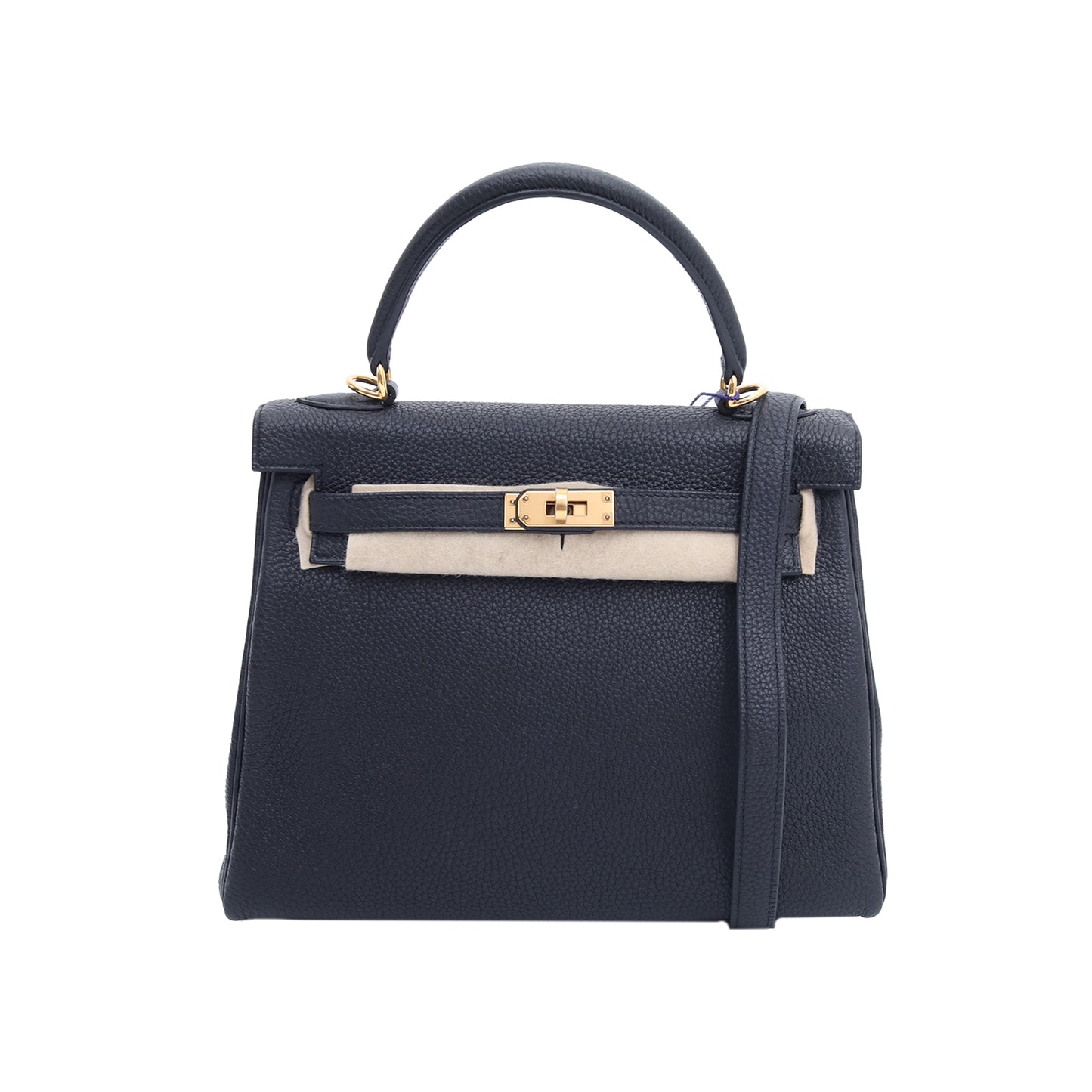 Hermès Kelly 25 89 Noir Togo Gold Hardware